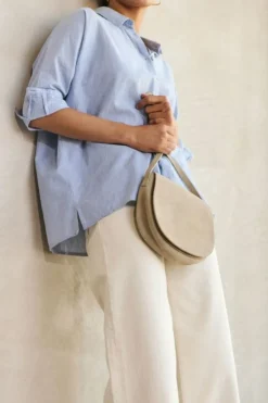 Tassen*By bar paris suede bag | sand