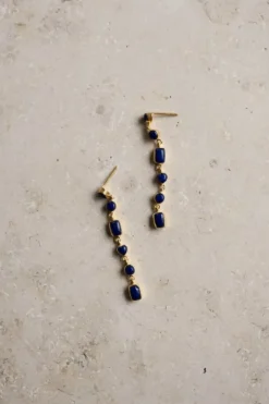 Oorbellen*By bar pd nolan earring | blue
