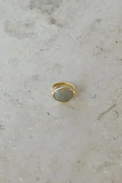 Sieraden*By bar PD OVAL RING | grey