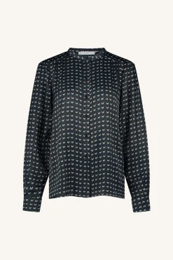Blouses*By bar ribbe rastre blouse | rastre print