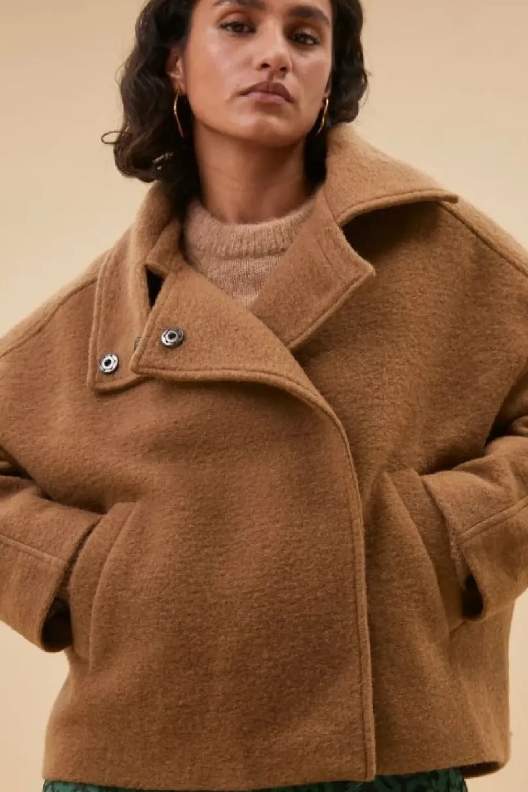 Jassen*By bar rika coat | camel