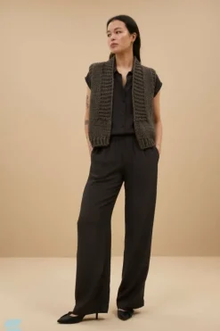 Broeken*By bar robyn viscose pants | cafe noir