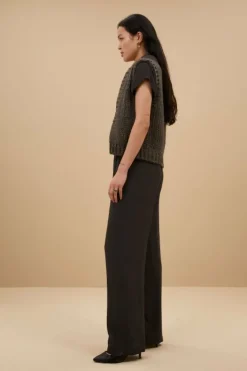Broeken*By bar robyn viscose pants | cafe noir
