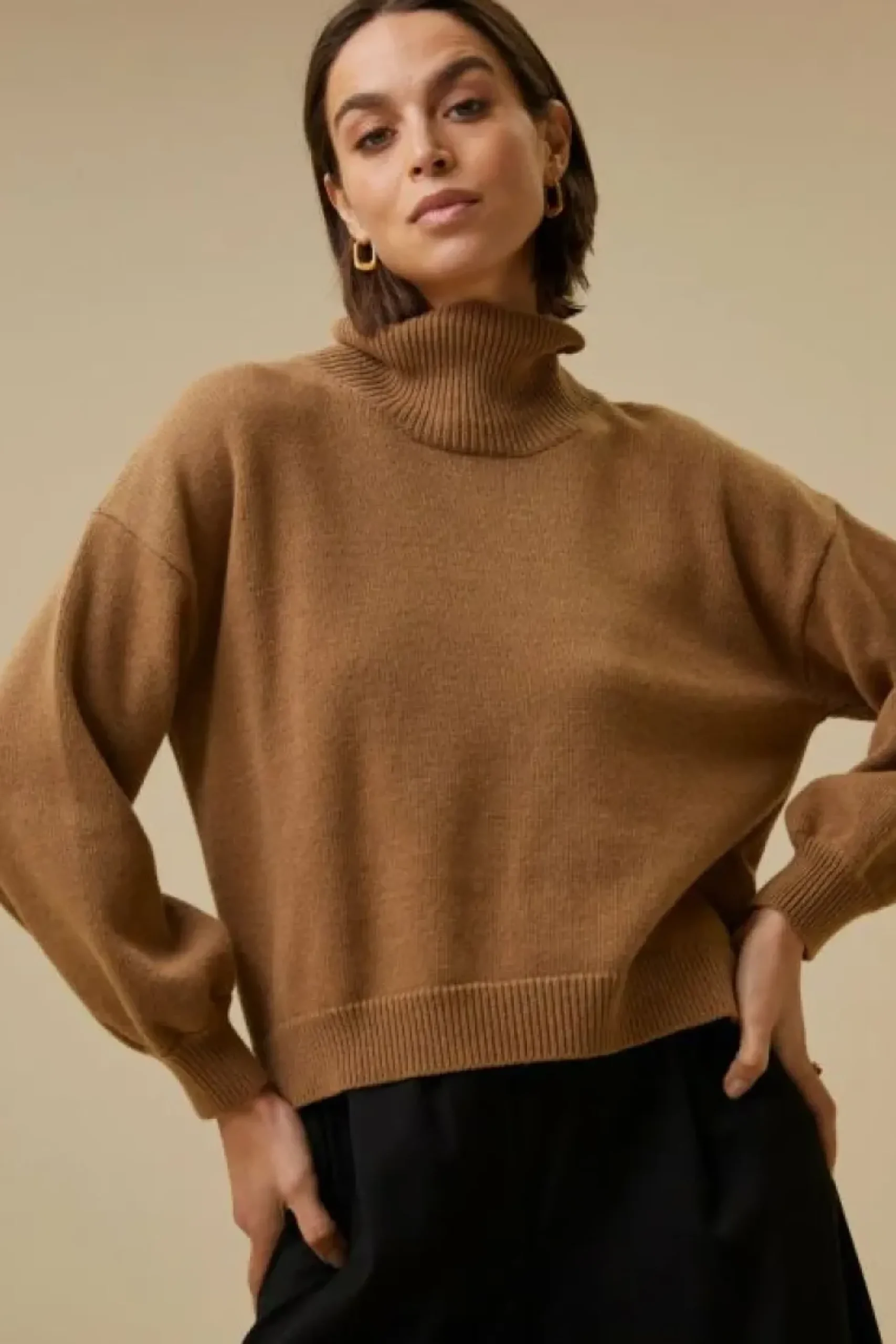 Truien*By bar sammie pullover | camel