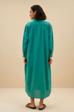 Jurken*By bar shirt dress | spring green