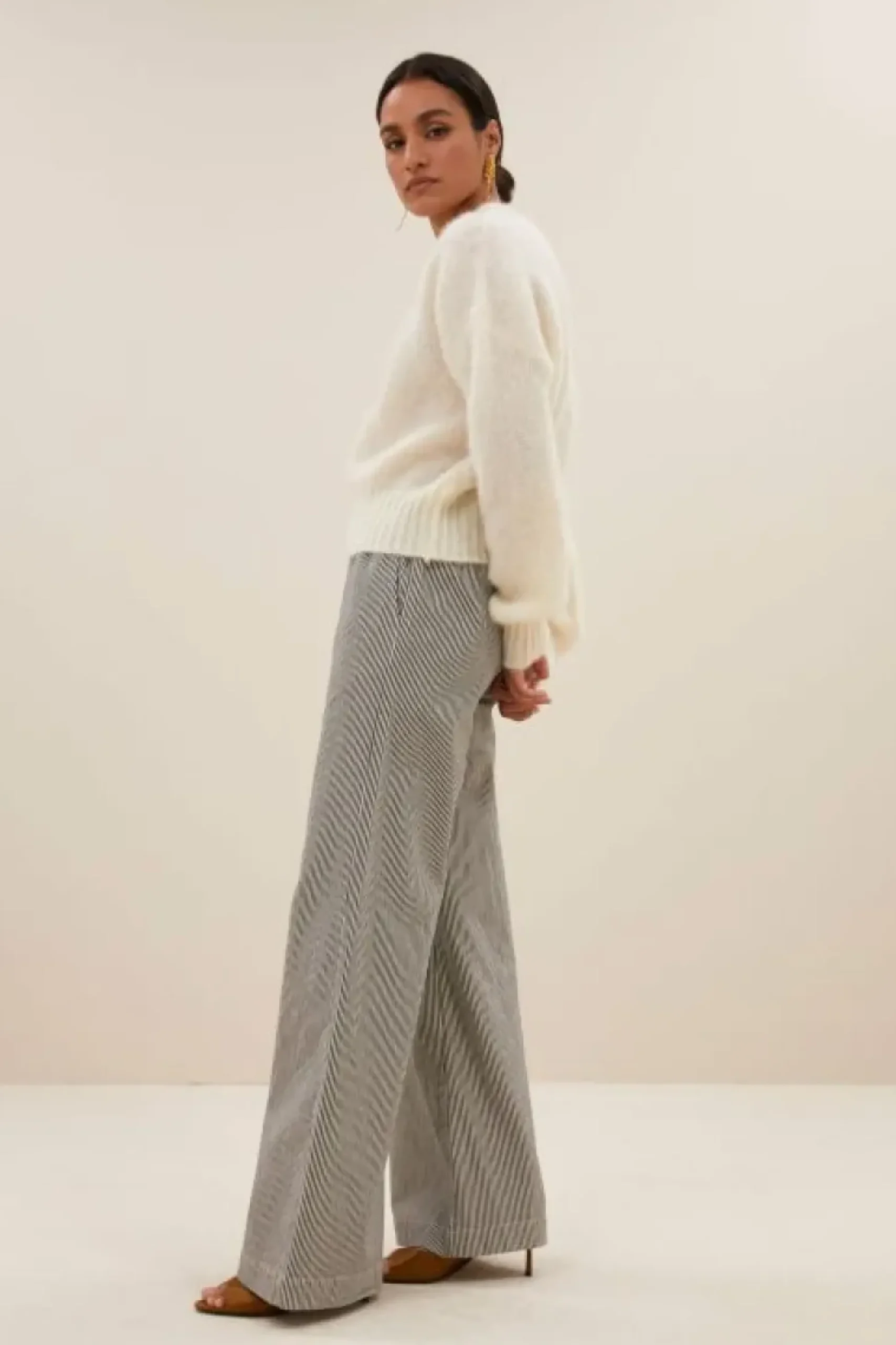 Truien*By bar sonny sparkle pullover | off white
