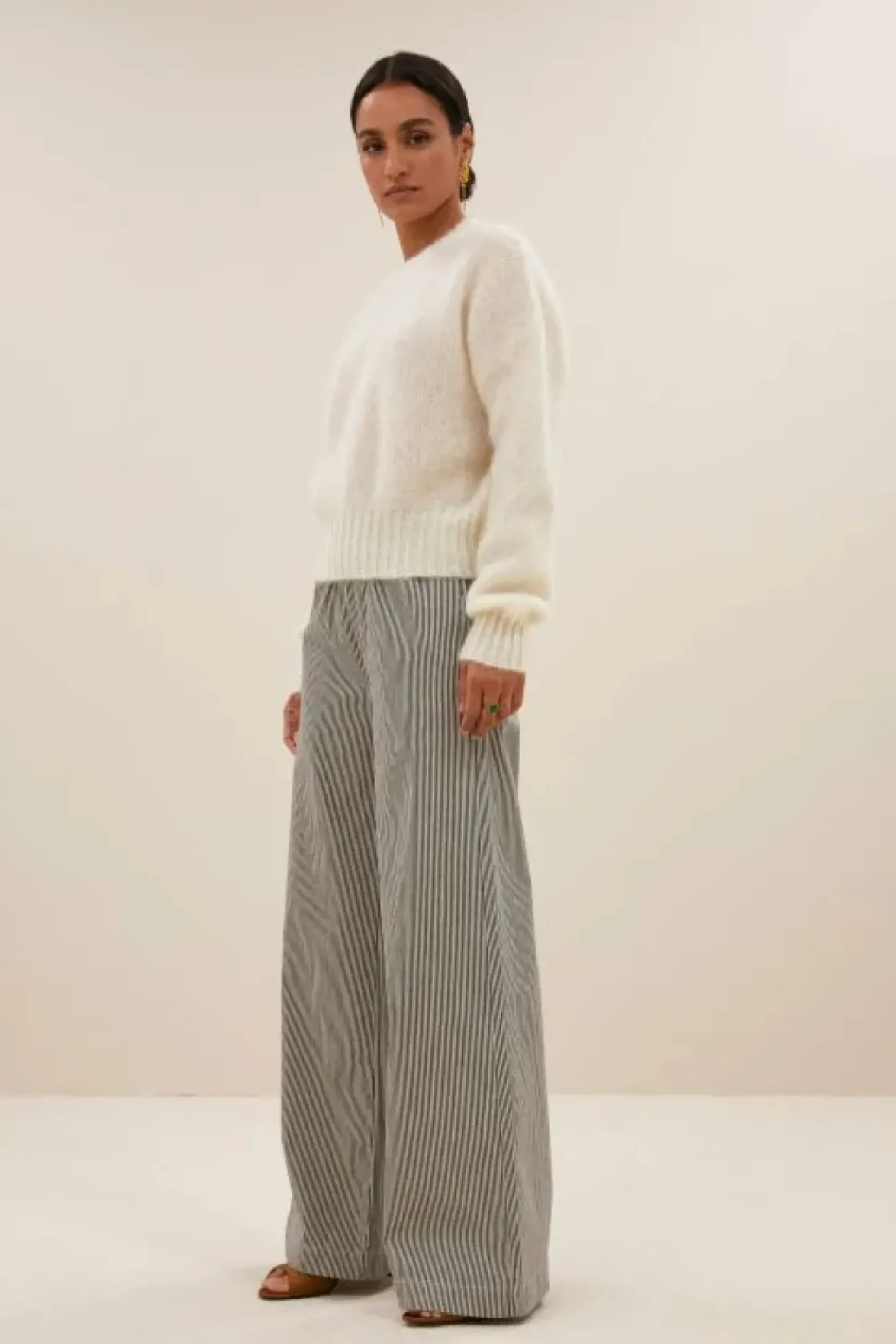 Truien*By bar sonny sparkle pullover | off white