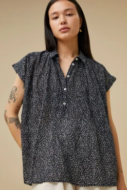 Blouses*By bar stevie paper blouse | paper print