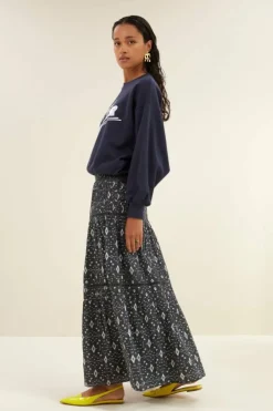 Rokken*By bar xena midnight ikat skirt | midnight ikat